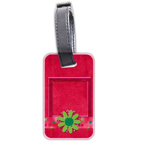 Merry And Bright Luggage Tag 1 By Lisa Minor Front