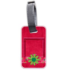 Merry and Bright Luggage Tag 1 - Luggage Tag (two sides)