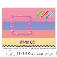 Baby & kids calendar 2013 - Wall Calendar 11  x 8.5  (12-Months)