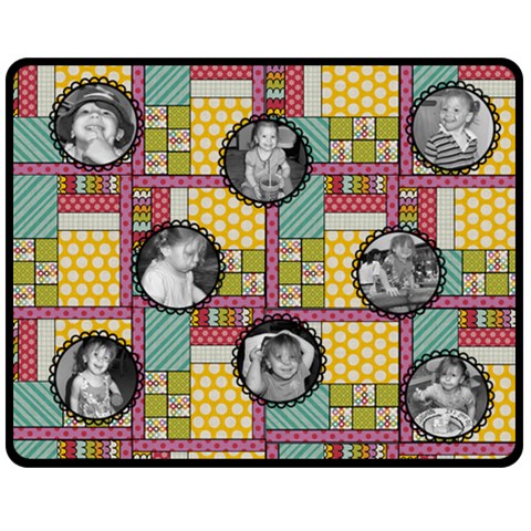 Medium Fleece By Martha Meier 60 x50  Blanket Front