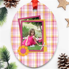 Awaken Her Oval Ornament 1