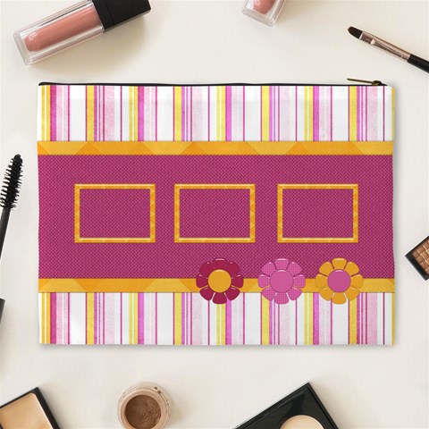 Awaken Her Large Cosmetic Bag  By Lisa Minor Back