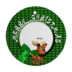 CHRISTMAS - ORNAMENT - Round Ornament (Two Sides)