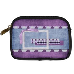 Lavender Rain Camera Bag 2 - Digital Camera Leather Case