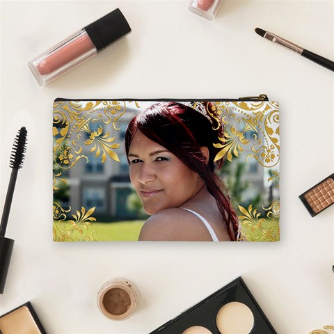 Small Cosmetic Bag By Ivelyn Back