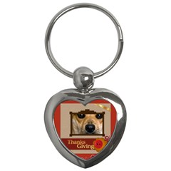 thanksgiving - Key Chain (Heart)