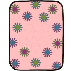 Mini Flower Fleece - One Side Fleece Blanket (Mini)