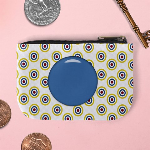 Silly Summer Fun Coin Bag Small By Lisa Minor Back