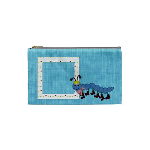 Silly Summer Fun Small Cosmetic Bag By Lisa Minor Front