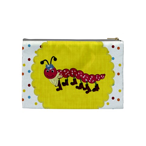 Silly Summer Fun Medium Cosmetic Bag By Lisa Minor Back