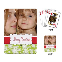 xmas - Playing Cards Single Design (Rectangle) xmas - Playing Cards Single Design (Rectangle)