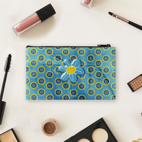 Silly Summer Fun Small Cosmetic Bag 2 By Lisa Minor Back
