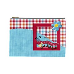 Silly summer Fun Large Cosmetic Bag 2 - Cosmetic Bag (Large)