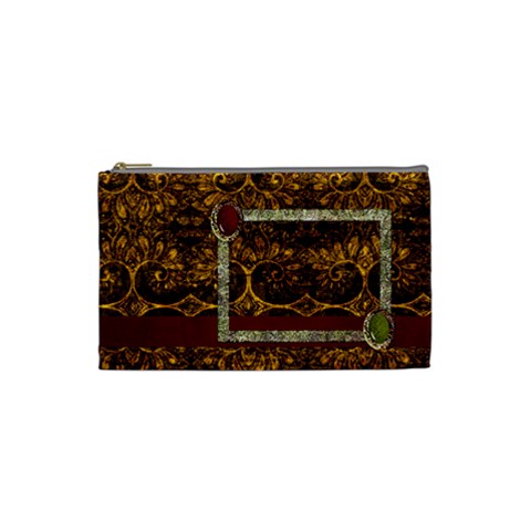 Arabian Spice Small Cosmetic Bag 1 By Lisa Minor Front