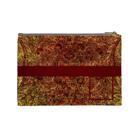 Arabian Spice Large Cosmetic Bag 1 By Lisa Minor Back
