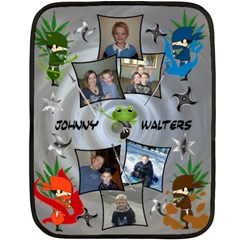Ninja Mini Blanket 2 (4 styles) - Fleece Blanket (Mini) Ninja Mini Blanket 2 (4 styles) - Fleece Blanket (Mini)