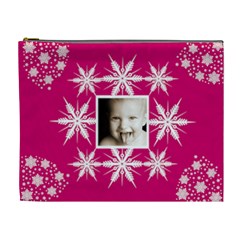 Snow Baby Single frame crystal cosmetic bag - Cosmetic Bag (XL)