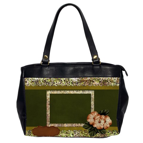 Arabian Spice 2 Sided Oversized Office Bag By Lisa Minor Front