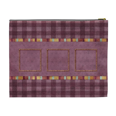 Quilted Xl Cosmetic Bag 1 By Lisa Minor Back