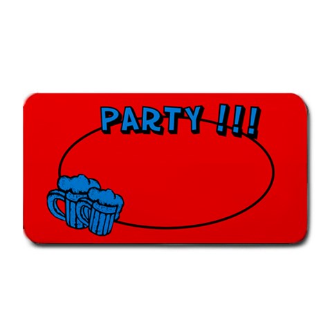 Party Beer 16 x8.5  Bar Mat