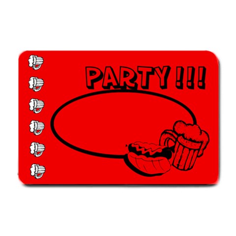 Party Beer 24 x16  Door Mat