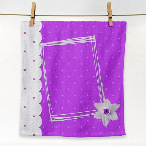 Purple Flower Front