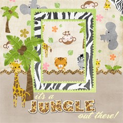 BABY SAFARI SCRAP PAGES - ScrapBook Page 12  x 12 