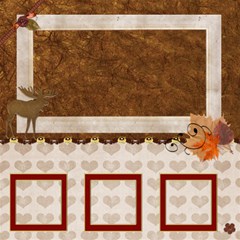 Fall Scrapbook Kit  - ScrapBook Page 12  x 12 