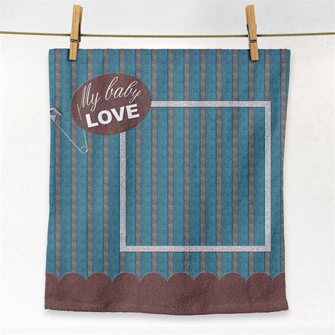 Baby Boy Towel By Carmensita Front