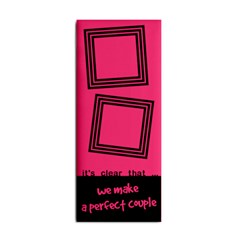 Pink And Black - Towel