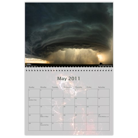 2011 Calendar By Jessica Jere May 2011