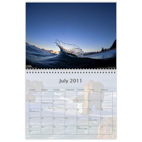 2011 Calendar By Jessica Jere Jul 2011