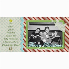 Merry Christmas Photo Card W Tree