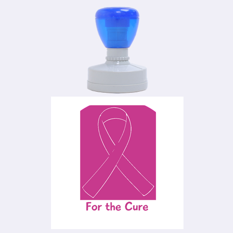 For The Cure 1.875 x1.875  Stamp