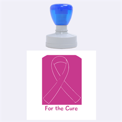 For the Cure-Awareness Stamp - Rubber Stamp Round (Large)