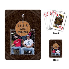 It s a Guy Thing Playing Cards - Playing Cards Single Design (Rectangle)