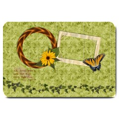 Butterfly & Vine Design-doormat