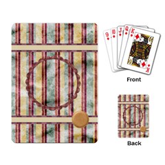 Quilted Playing Cards - Playing Cards Single Design (Rectangle)