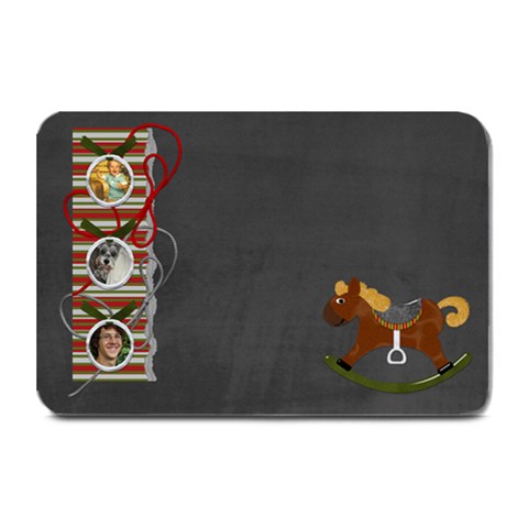 My Christmas Pony Place Mat By Lisa Minor 18 x12  Plate Mat