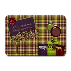 All I Want For Christmas Small Doormat