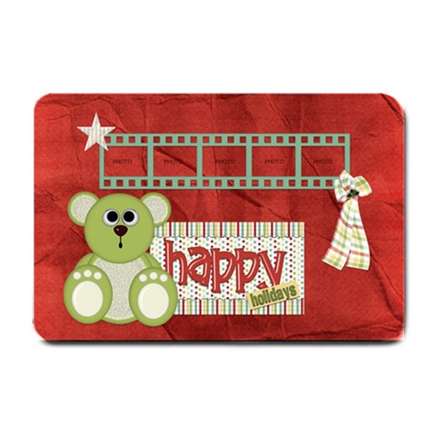 Happy Holidays Door Mat By Lisa Minor 24 x16  Door Mat