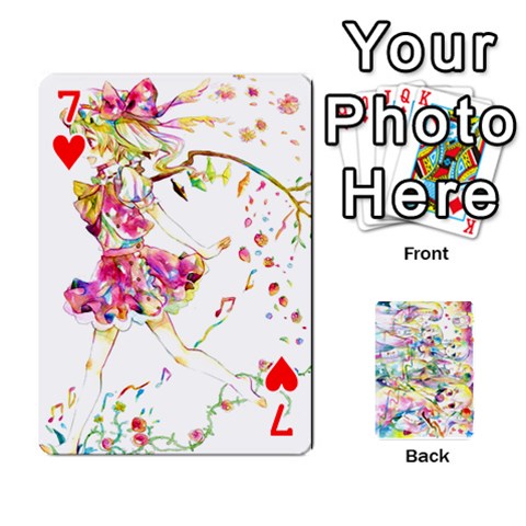 Touhou Watercolor Deck By Herpan Derpan Front - Heart7