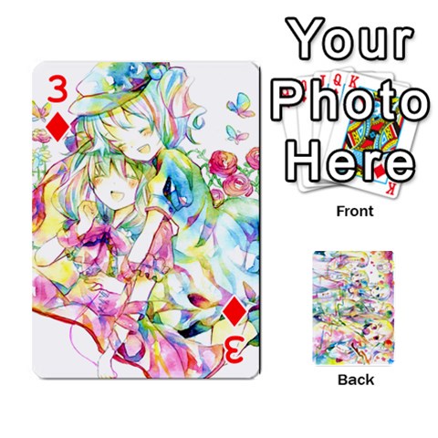 Touhou Watercolor Deck By Herpan Derpan Front - Diamond3