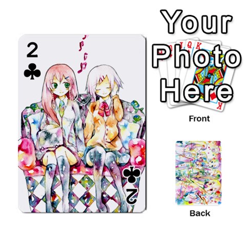 Touhou Watercolor Deck By Herpan Derpan Front - Club2