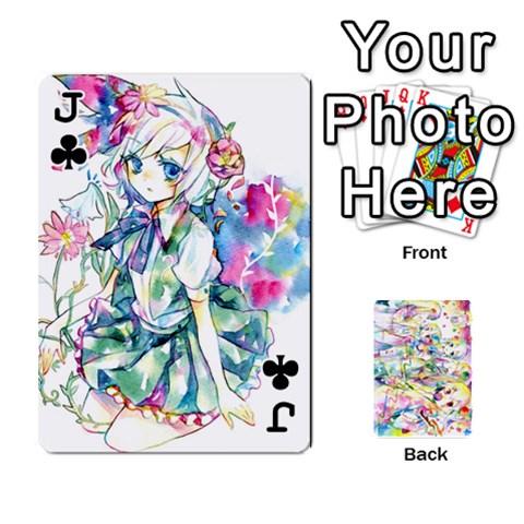 Jack Touhou Watercolor Deck By Herpan Derpan Front - ClubJ