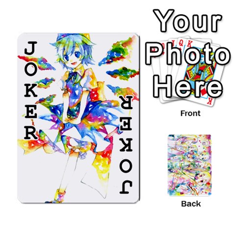 Touhou Watercolor Deck By Herpan Derpan Front - Joker1