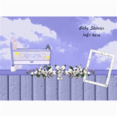 Boy Blessing Baby Shower Invitation - 5 x 7 Photo Cards Boy Blessing Baby Shower Invitation - 5 x 7 Photo Cards