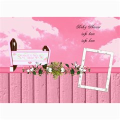 Girl Blessing baby shower invitation - 5 x 7 Photo Cards Girl Blessing baby shower invitation - 5 x 7 Photo Cards