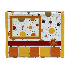 Tangerine Breeze XL Cosmetic Bag (7 styles) - Cosmetic Bag (XL)