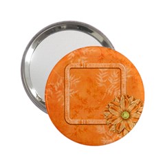 Tangerine Breeze Mirror - 2.25  Handbag Mirror